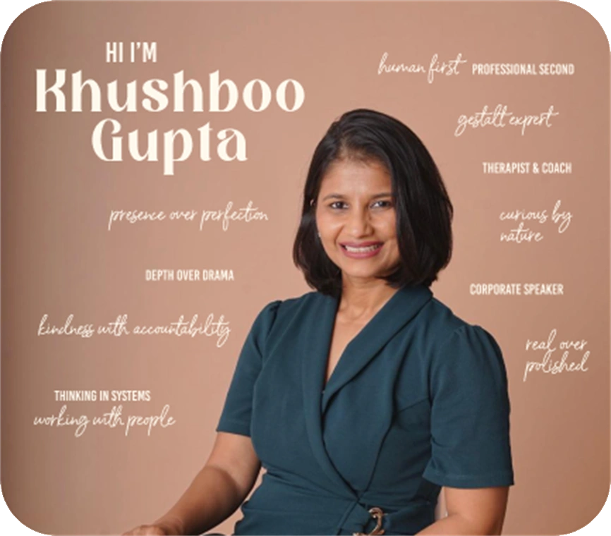 Khushboo Gupta - Founder, Therapist & Coach